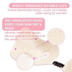 [Lingerie Accessories for Party Dress Solutions] Chalone Adhesive Strapless Backless Bra Push Up Low Front Bare Back Stay Up - Image 4