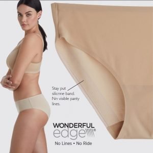 Seamless for Sheer Tight Fitting outfit Edgies Clean Finish Microfiber Hipster No VPL No Riding Up No Curling Up after washes - Image 5