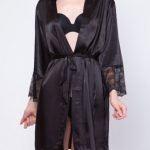 Calista Satin Robe Bridal Wedding Gift Makeup Photoshoot