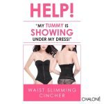 [Shapewear Solution] Chalone Tummy Shrinking Waist Cincher Flatten Smoothen Shape Tummy Tight Fitting Dress Look Slimmer Good Posture