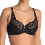 Peridot Underwire Sheer Full Cup Coverage Lace Bra Lift Support No Added Volume Minimiser