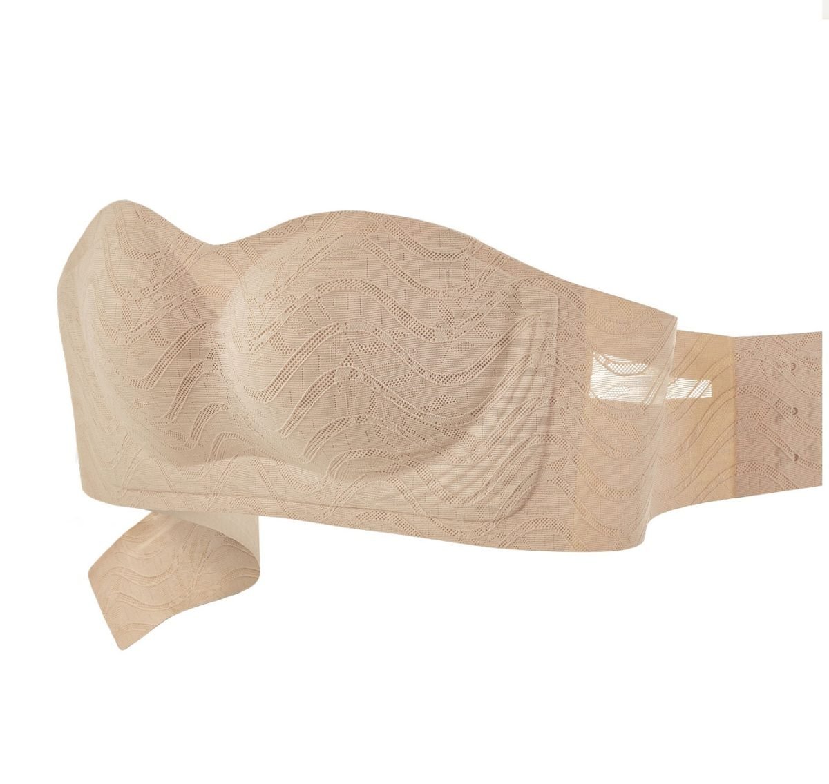 Antonella Non Wire Wireless Seamless Non Slip Firm Secured Stay-On Strapless Bra Detachable Straps included Suitable for Small Busted No Gaping - Image 3