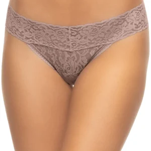 Signature Stretch Lace Low Rise Thong - Image 6