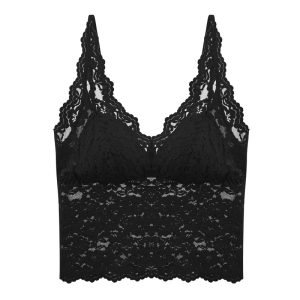 Low Front V-Neck Lace Top - Image 4