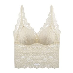 Low Front V-Neck Lace Top - Image 3